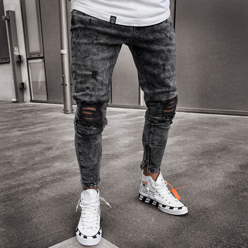 Jeans Negro Efecto Ácido - Image 5