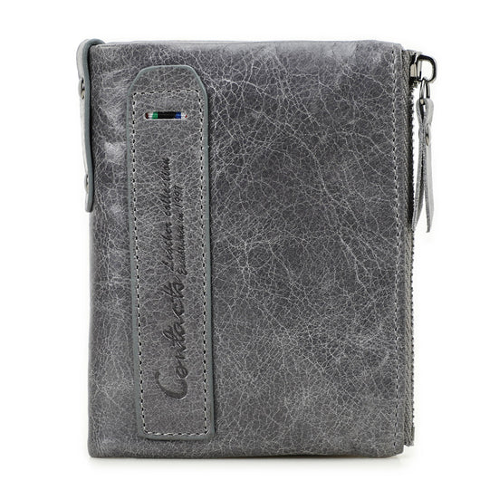 Billetera Compacta de Cuero Genuino para Hombre - Image 12