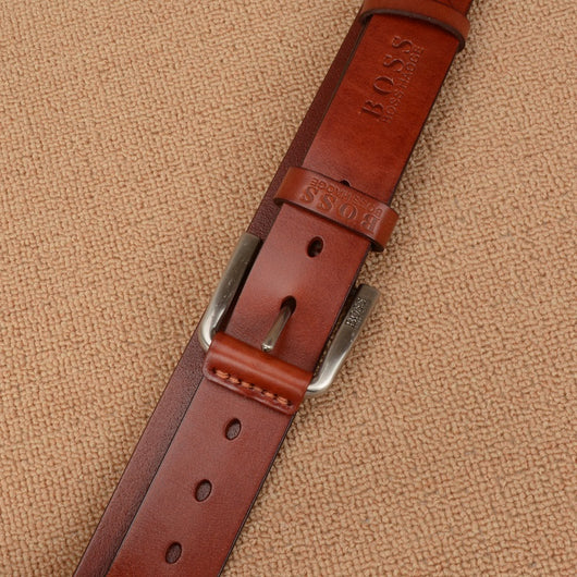 Cinturón de Cuero Genuino para Hombre con Hebilla de Pasador - Image 30