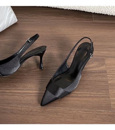 Sandalias de Tacón Stiletto Punta Cerrada para Mujer - Image 14