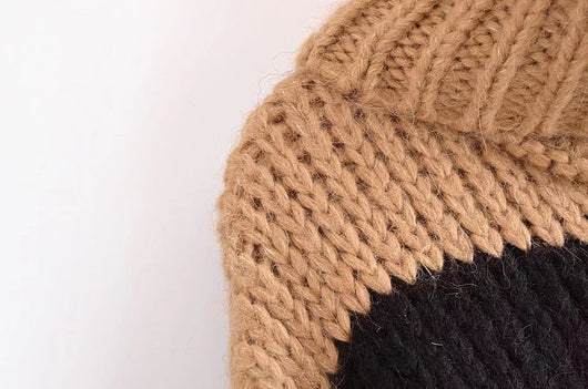Suéter Tejido Elegante para Mujer - Estilo Europeo y Americano - Image 2