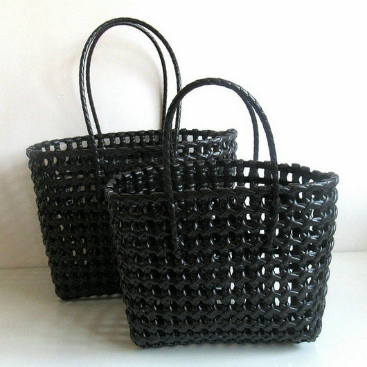 Bolsa Tejida Abierta de Fibra Natural - Cartera Basket Elegante - Image 24