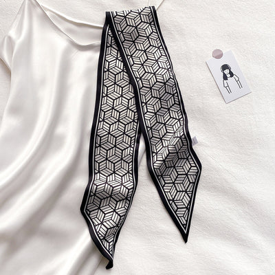 Pañuelo Largo Estampado Leopardo - Accesorio de Seda para Mujer - Image 11