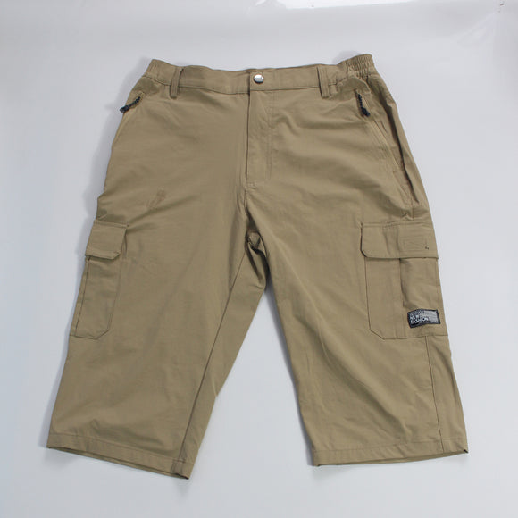 Pantalones Capri de Trabajo Elásticos Multi Bolsillo Secado Rápido