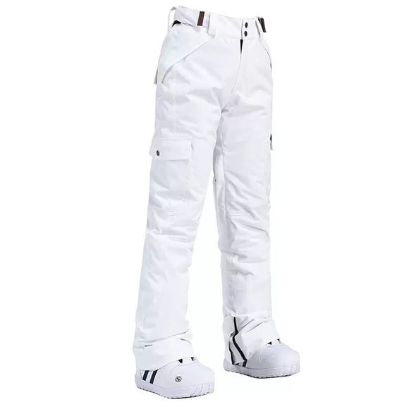 Calça de Neve Isolada de Camada Dupla para o Inverno