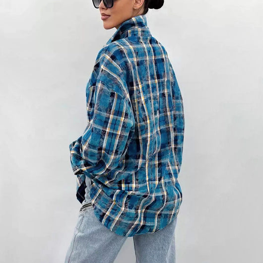 Camiseta Retro Desgastada de Largo Medio para Mujer - Image 4