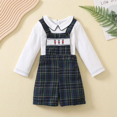 Traje Formal Infantil Estilo Británico para Navidad - Image 2