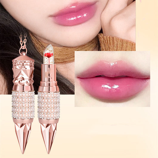 Labial Jelly Floral Cambia Color con Lámina Dorada - Hidratante - Image 7