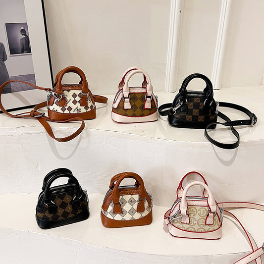 Cartera Mini Crossbody Estilo Occidental con Contraste de Colores - Image 2