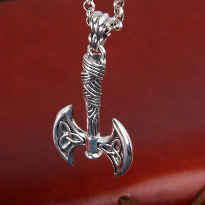 Colgante Hacha Vikinga en Plata Pura - Image 3