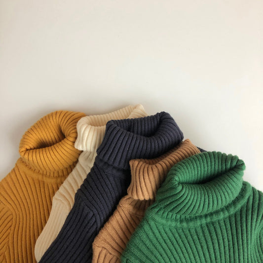 Suéter Cuello Alto Estampado para Niños y Niñas - Image 2
