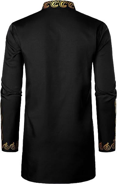 Conjunto Traje Africano Bronce para Hombre - Camisa y Pantalón - Image 13