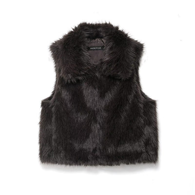 Chaleco de Piel Sintética Suelto y Casual para Mujer - Image 12