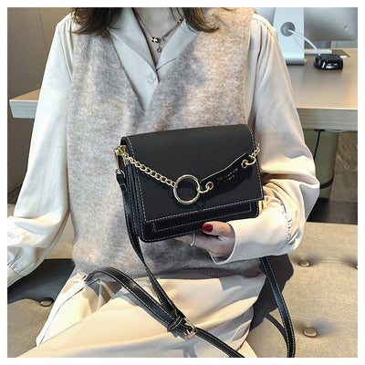 Bolso Mensajero Coreano Acolchado para Otoño e Invierno - Image 6