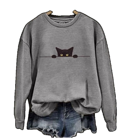 Blusa Suelta de Manga Larga con Diseño Estampado - Image 10