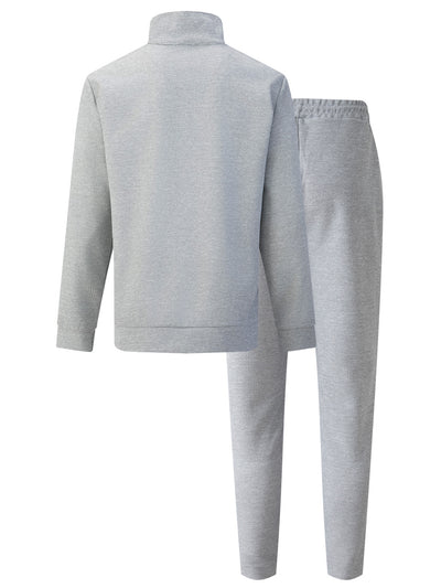 Conjunto Deportivo con Capucha y Cremallera: Sudadera y Pantalón Texturizado - Image 13