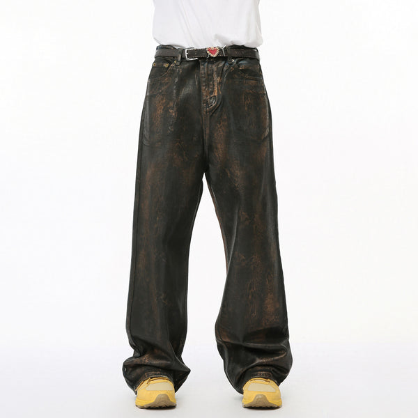 Jeans Reversibles de Bolsillo con Estilo Urbano Moderno