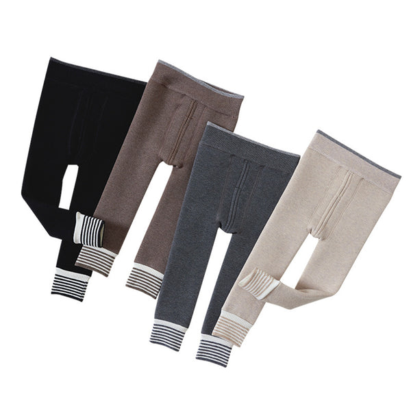 Pantalones Térmicos Acolchados para Bebé - Leggings Gruesos Cadera a Tobillo