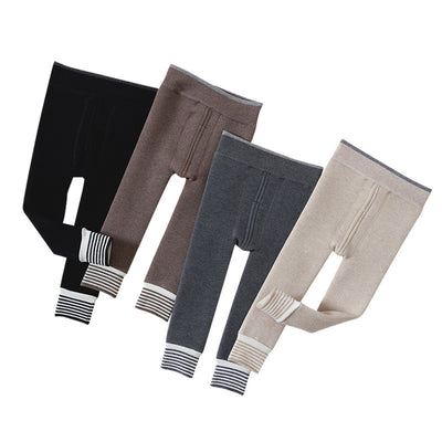 Pantalones Térmicos Acolchados para Bebé - Leggings Gruesos Cadera a Tobillo - Image 2