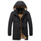 Chaqueta Acolchada con Capucha para Hombre