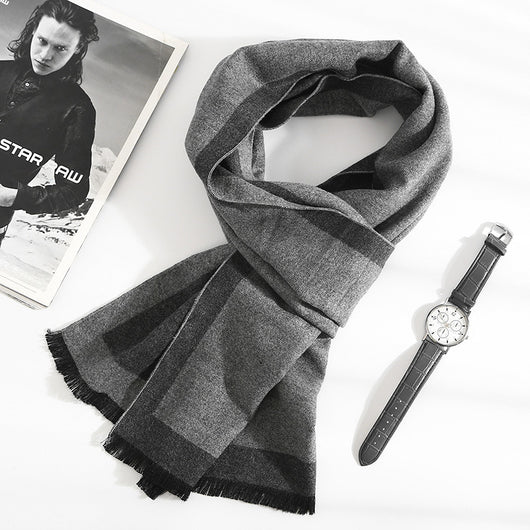 Bufanda de Seda Artificial Cepillada - Calidez y Elegancia para Otoño e Invierno - Image 18