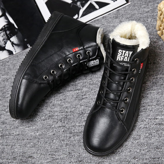 Botas de Nieve Impermeables Altas con Forro Térmico Grueso - Image 2