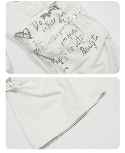 Overol Recto Blanco para Hombre - Diseño Minimalista Moda Americana - Image 10