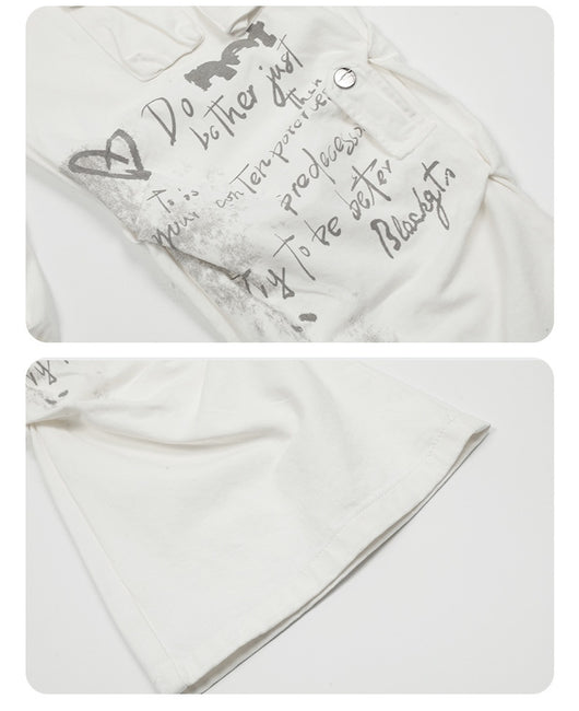 Overol Recto Blanco para Hombre - Diseño Minimalista Moda Americana - Image 10