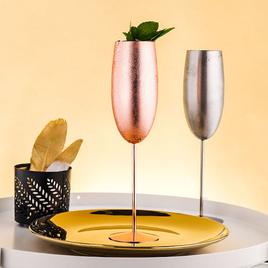Copa de Champagne de Acero Inoxidable Premium