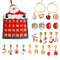Calendario Navideño con Joyero - Set DIY de Pulseras y Collares