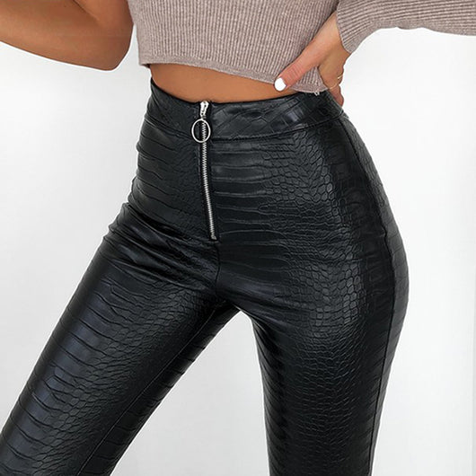 Pantalones de Color Liso Versátil - Image 4