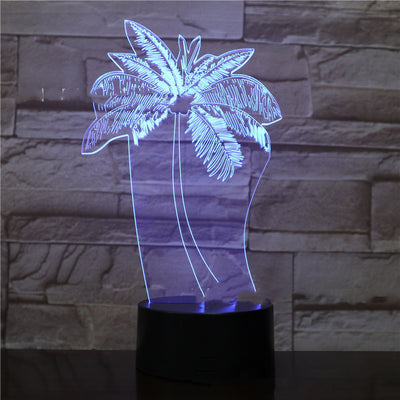 Lámpara LED 3D con Control Remoto Táctil para Dormitorio - Image 18