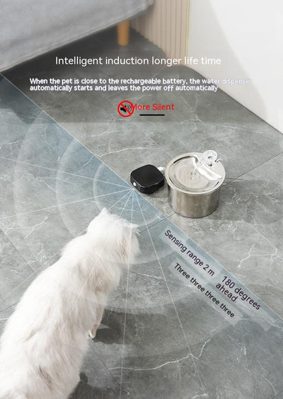 Bebedero Automático para Gatos con Carga Inalámbrica Inteligente - Image 15