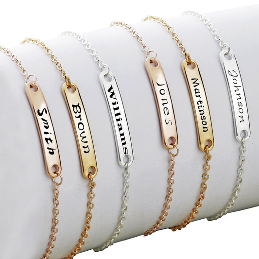Pulsera Personalizada con Grabado de Nombre - Image 2