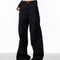 Pantalones Casuales Plisados Retro Americano para Mujer