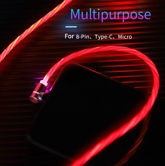 Cable de Carga Magnético 1m USB/Type-C/Micro - Carga Rápida - Image 9
