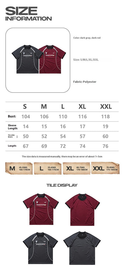 Camiseta de Hockey Secado Rápido con Diseño Patchwork - Image 8