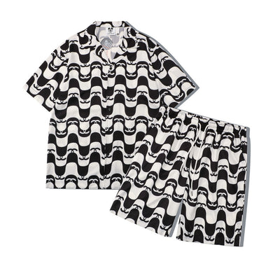 Conjunto Playero Estampado Floral - Camisa Casual Playa - Image 11