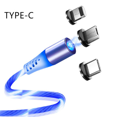 Cable magnético de datos con diseño de serpentinas coloridas - Image 9