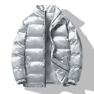Abrigo de Invierno Estampado para Hombre - Image 4