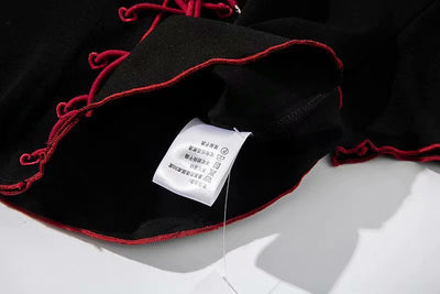 Blusa Corta con Nudo Frontal y Escote en V - Image 6