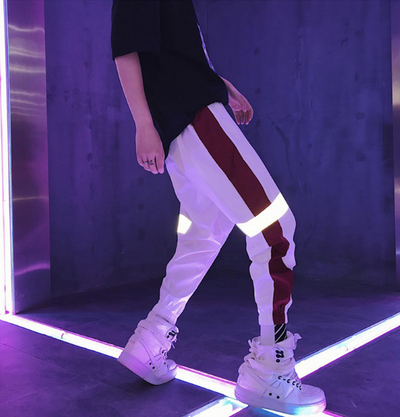 Pantalones Casuales Reflectantes para Hombre - Comodidad y Seguridad - Image 9