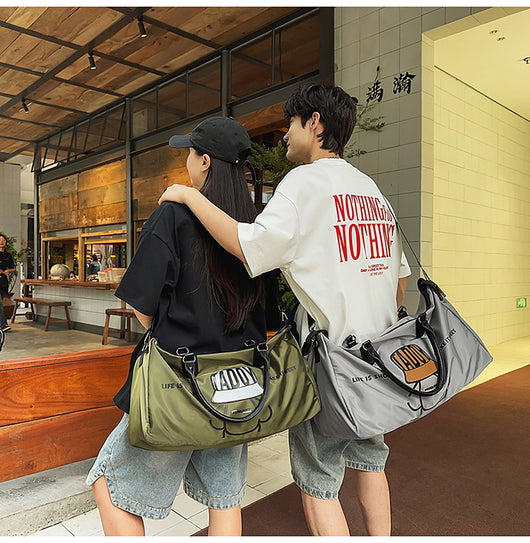 Bolsa de Viaje para Hombre 2025 Gran Capacidad con Separación Seco-Húmedo Fitness - Image 45