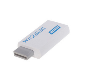 Adaptador Wii a HDMI - Convertidor Full HD 720P/1080P con Audio 3.5mm