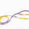 Yellow Purple Traction rope