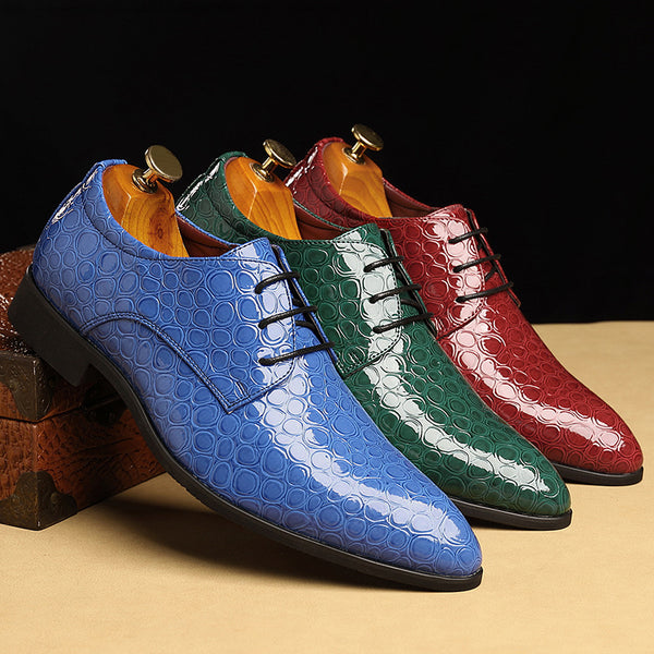 Zapatos Formales de Negocios para Hombre Tallas Grandes - Juego Completo