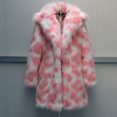 Chaqueta de Pelaje Sintético para Mujer