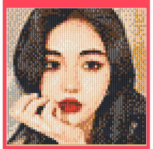 Bloques de Construcción Personalizados Pixel Art con Tu Foto