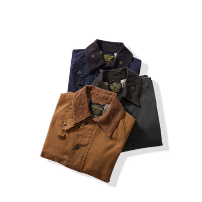 Chaqueta de Pesca y Trabajo Impermeable de Largo Medio para Hombre - Image 14