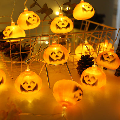 Guirnalda de Luces LED Calabaza Halloween